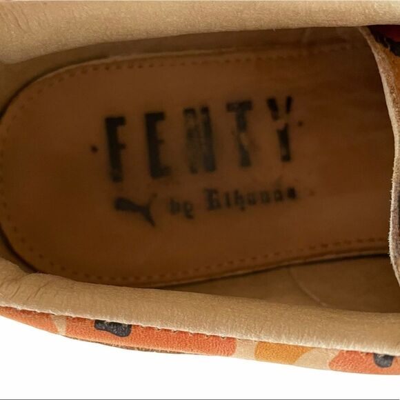 Puma X Fenty by Rihanna Creeper Camo Sneakers Size 7.5 - Picture 8 of 10